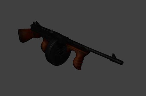 thompson m1 (tommy gun) preview image